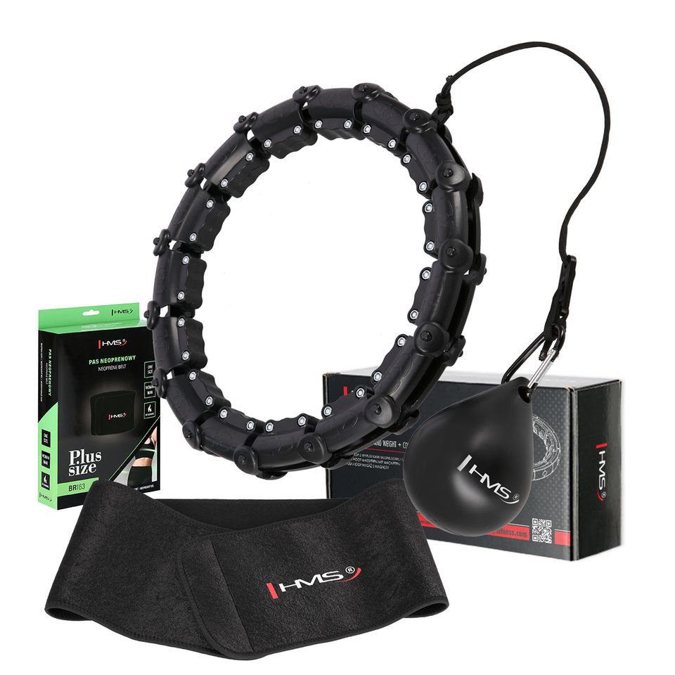 Набор кольцо hoola hoop с утяжелением + пояс HHW11 + BR163 HMS — 1