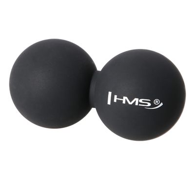 Minge masaj double BLC02 HMS (125*65 mm) silicon negru