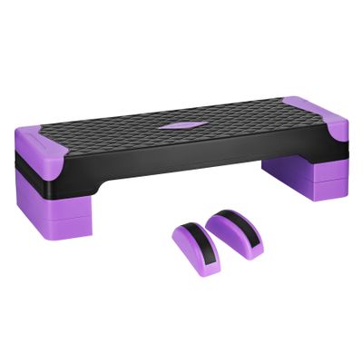 Step aerobic 80*30 cm h=10/15/20 cm (180 kg)  AS008L HMS