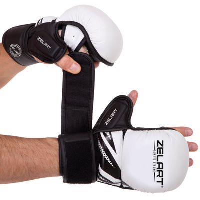 Mănuși de sparring MMA Zelart BO-3393, mărime XL, culori asortate.