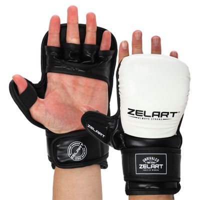 Mănuși de sparring MMA Zelart BO-4612, mărimea L-XL, culori asortate.