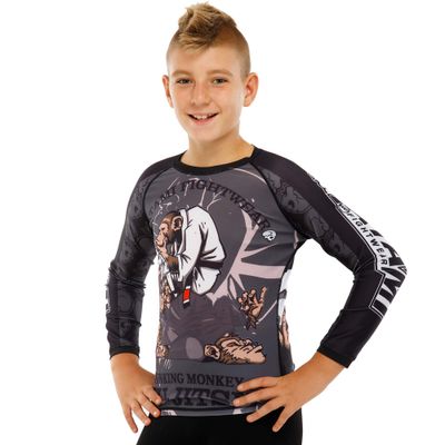 Long-sleeve детский SP-Sport JIU-JITSU 9534B BO-3624,  размер L, XL.
