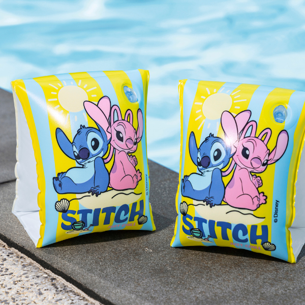 Aripioare de înot gonflabile “Lilo & Stitch” 23×15 cm, 3-6 ani 9104SBW — 1