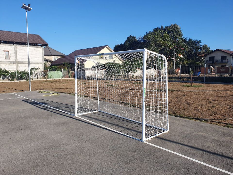 Футбольные Вороты 3x2 m Круглый Профиль (60 mm) Стальная — 1