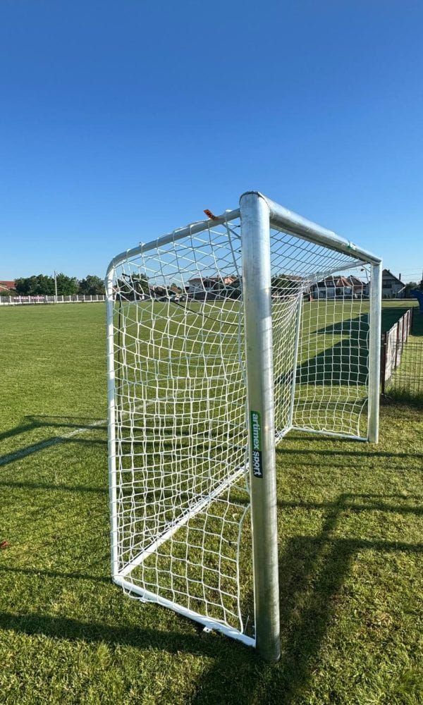 Porți Fotbal 3x2 m Profil Oval (120x100 mm) Aluminiu — 1