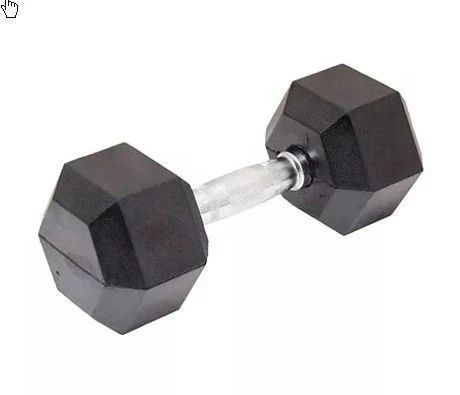 Gantera hexagonala (1 buc) 10 kg (PRO HEX) (art.4222) — 1