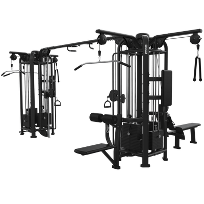 Aparat Multifunctional  Stations (Total W/S 620 kg, 8 stacks) TOORX PROFI CSX-9500