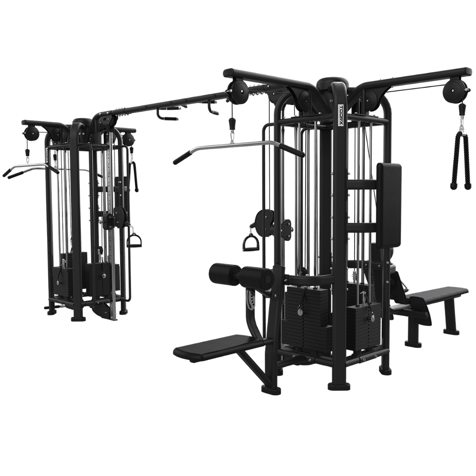 Aparat Multifunctional  Stations (Total W/S 620 kg, 8 stacks) TOORX PROFI CSX-9500 — 1