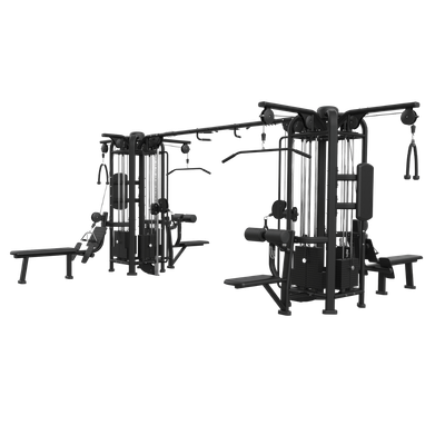 Aparat Multifunctional  Stations (Total W/S 655 kg, 8 stacks) TOORX PROFI CSX-9400