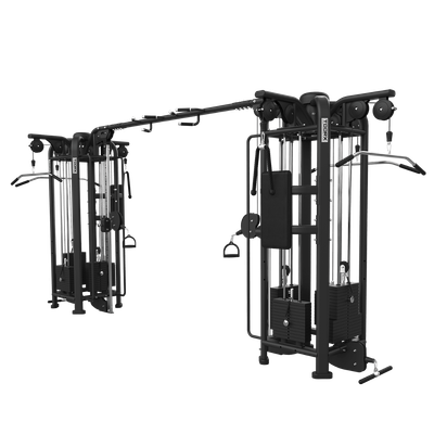 Aparat Multifunctional  Stations (Total W/S 585 kg, 8 stacks) TOORX PROFI CSX-9300