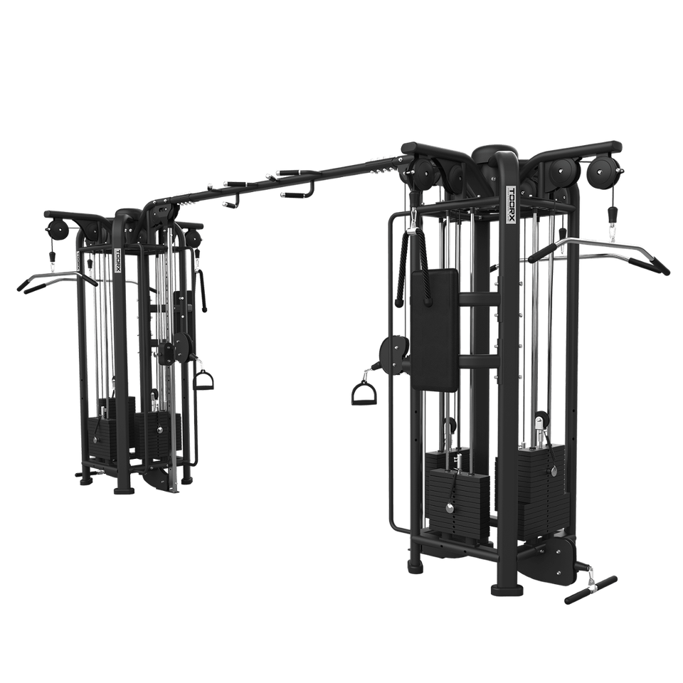 Aparat Multifunctional  Stations (Total W/S 585 kg, 8 stacks) TOORX PROFI CSX-9300 — 1