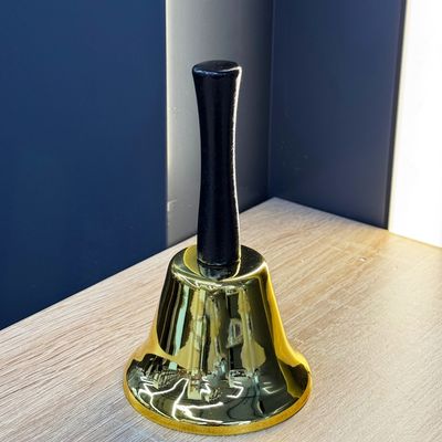 Clopoțel din oțel inoxidabil (roșu/auriu/verde) 14,5 cm 255-005 SIO