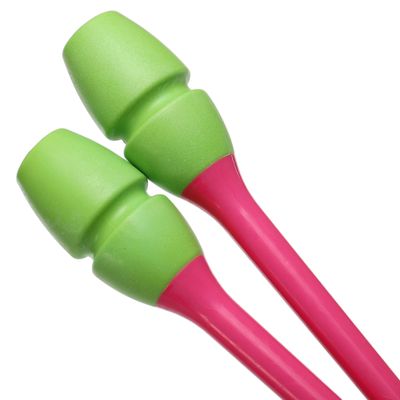 Булавы C-0964 для художественной гимнастики (2шт), 35см, 100gr,