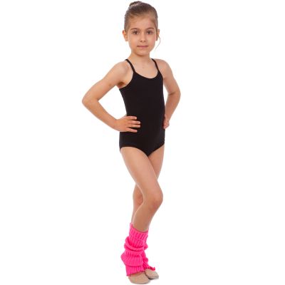 Costum DR-111-CB de dans și gimnastică din bumbac, cu bretele, 32-48