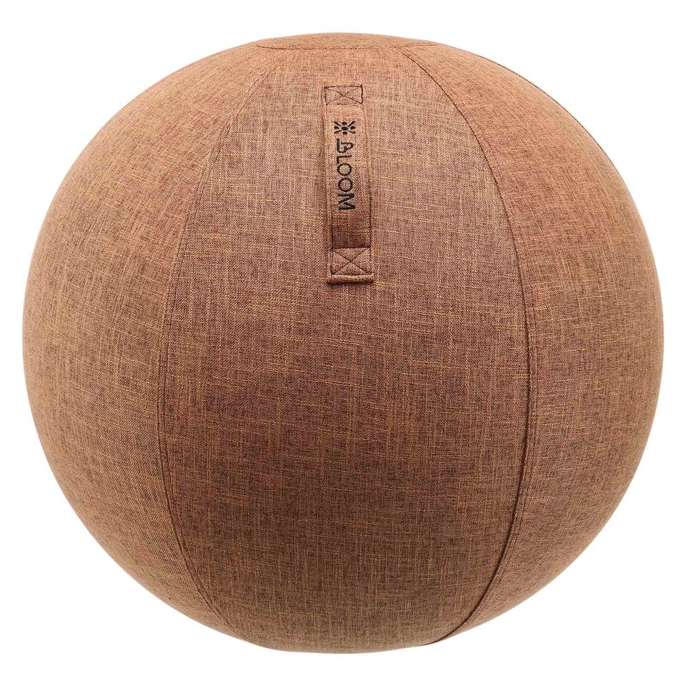 Husa p/u  minge gimnastica d-65 cm textil BLOOM LB7129 — 1