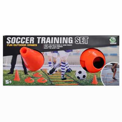 Set pentru fotbal (5conuri, minge) 10044