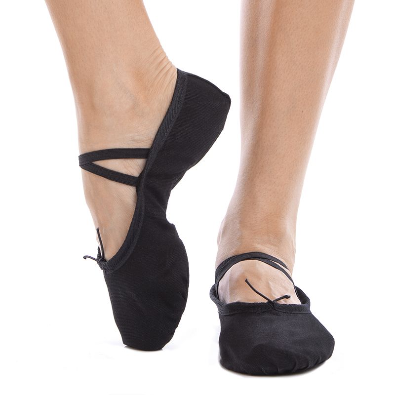 Balerini pentru dans si gimnastica, SP-Sport ELITE OB-1868, 23-45, negri. — 1