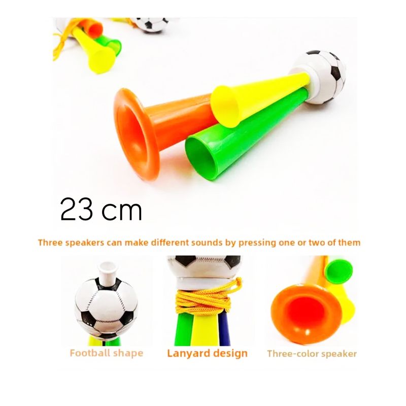 Fluier-vuvuzela plastic "Fotbal " 2410-1395 — 1