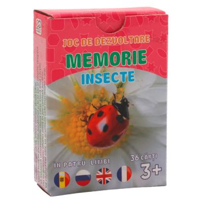 Joc de memorie «Insecte».