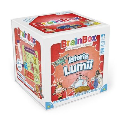 Joc educativ BrainBox - Istoria Lumii.