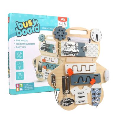 Joc Busyboard Ursulet multifunctional, cod 1370D