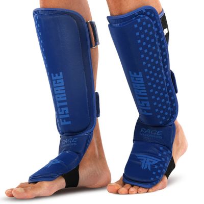Protecție de tibie și picioare FISTRAGE VL-5129 MMA, Kickboxing, piele, S-L.