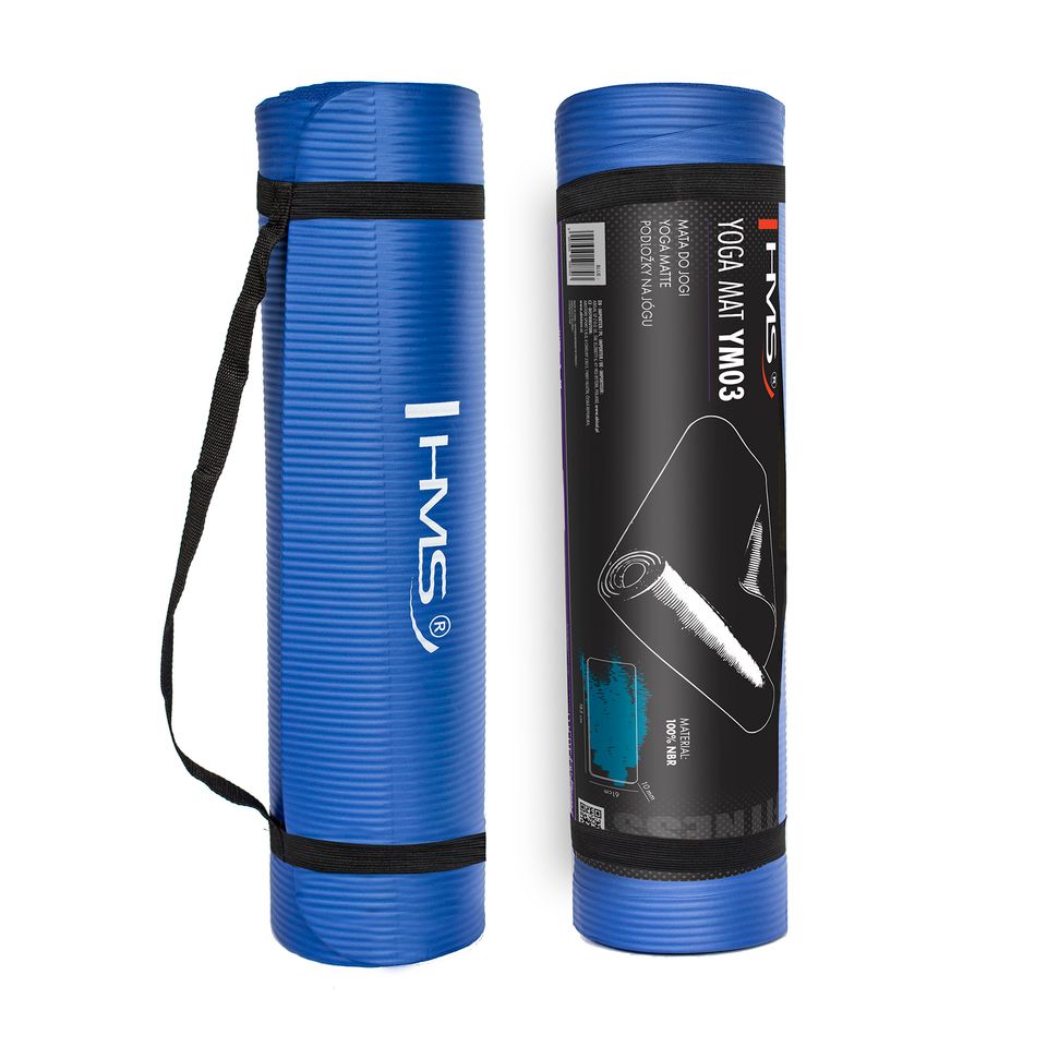 Saltea yoga 183*61*1 cm YM03 BLUE HMS NBR — 1