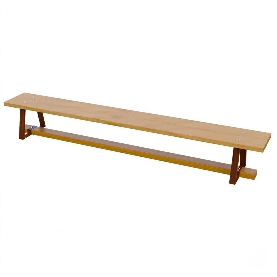 Banca gimnastica din lemn 2 m, 30*18 cm AP-S picioare metal — 1