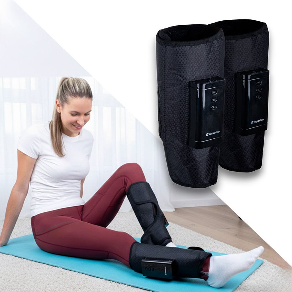 Aparat masaj cu compresie pentru gambe inSPORTline Compini 29103 — 1