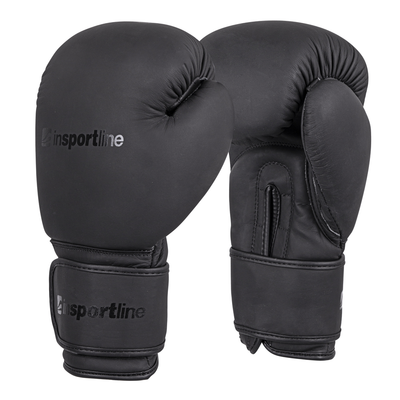 Mănuși de Box inSPORTline Kuero Black 10 oz 22070-10