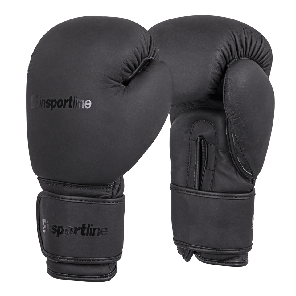 Mănuși de Box inSPORTline Kuero Black 8 oz 22070-08 — 1