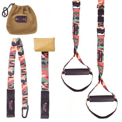 TRX de Antrenament Suspendat inSPORTline MultiTrainer Army Green 9071-2