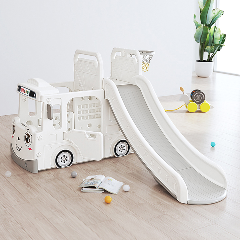 Tobogan pentru Copii inSPORTline Karosino White 26658-1 — 1