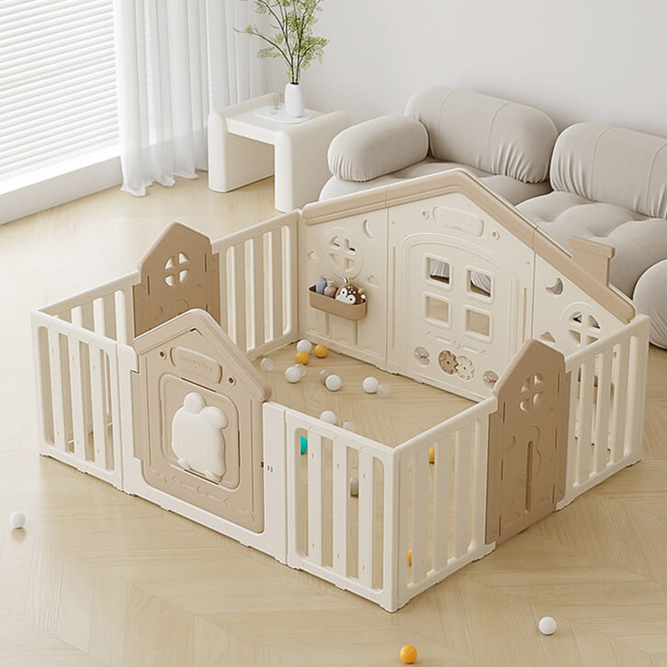 Țarc pentru Copii inSPORTline Doorino 150x180x100 cm 26664 — 1