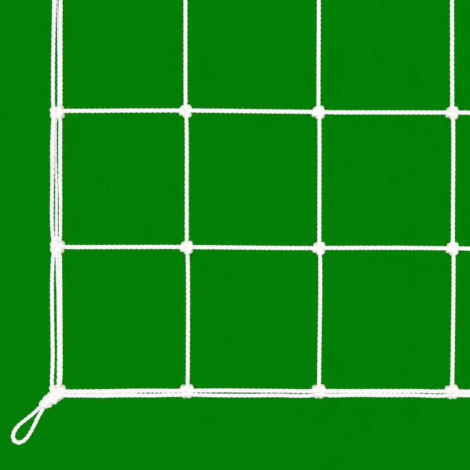 Plasa fotbal / handbal (2 buc.) Dacron 4,2 mm, 12x12 cm  2x3x1m AOPI AP-458 — 1