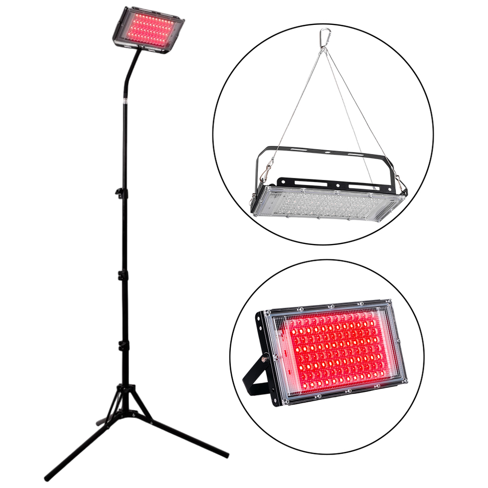 Lampă LED Infraroșu cu Stativ inSPORTline Elbasan 26796 — 1