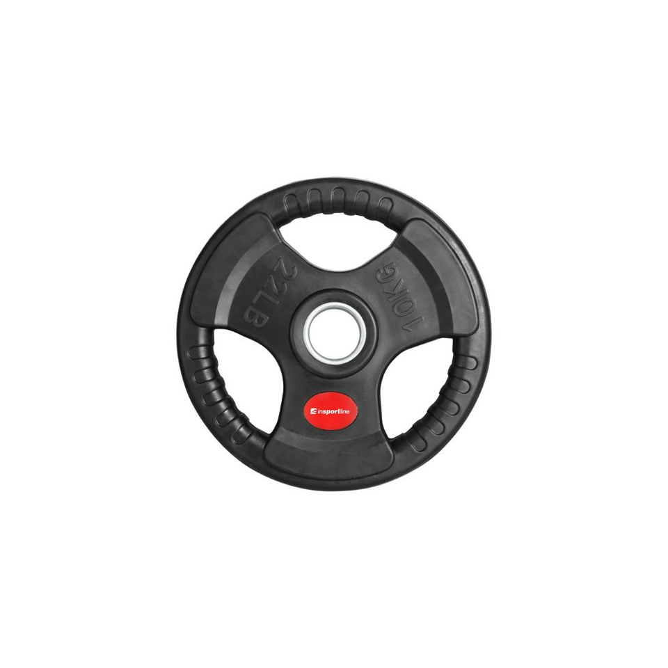 Disc Olimpic Cauciucat inSPORTline Graton OL 10 kg 50 mm 31251 — 1