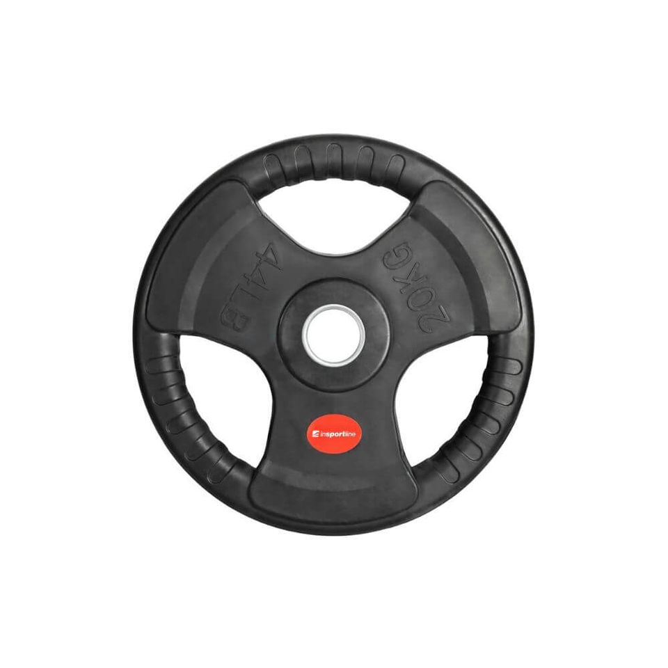 Disc Olimpic Cauciucat inSPORTline Graton OL 20 kg 50 mm 31253 — 1