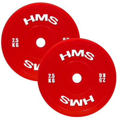 Disc olimpic tehnic HMS TPP02 R 2,5 kg 50 mm (pereche)