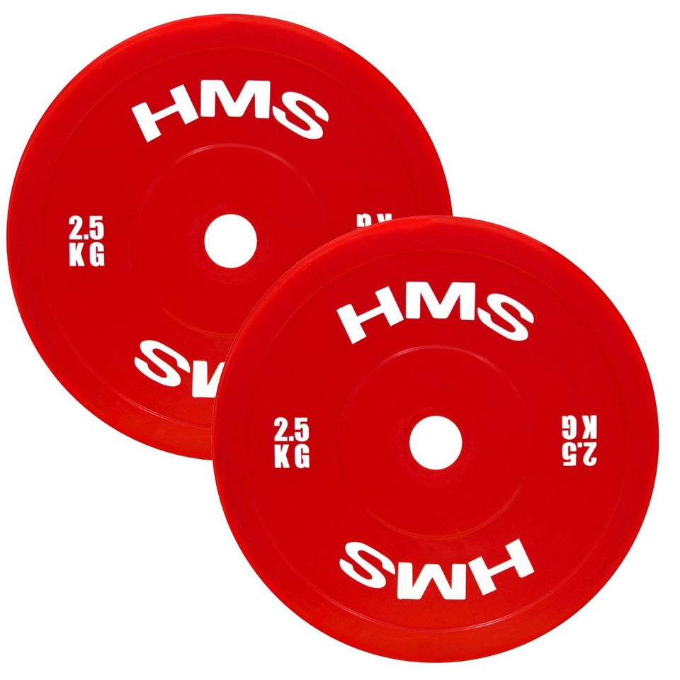 Disc olimpic tehnic HMS TPP02 R 2,5 kg 50 mm (pereche) — 1