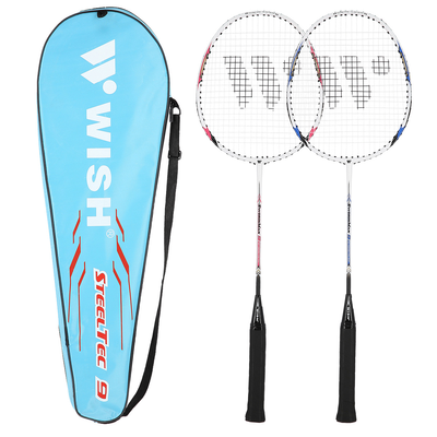 Set palete badminton WISH STEELTEC 9K (2 buc.)