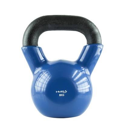 Gantera Kettlebell HMS KNV8 kg din fontă cu vinil