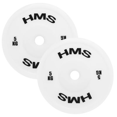 Disc olimpic tehnic HMS TPP05 W 5 kg 50 mm (pereche)