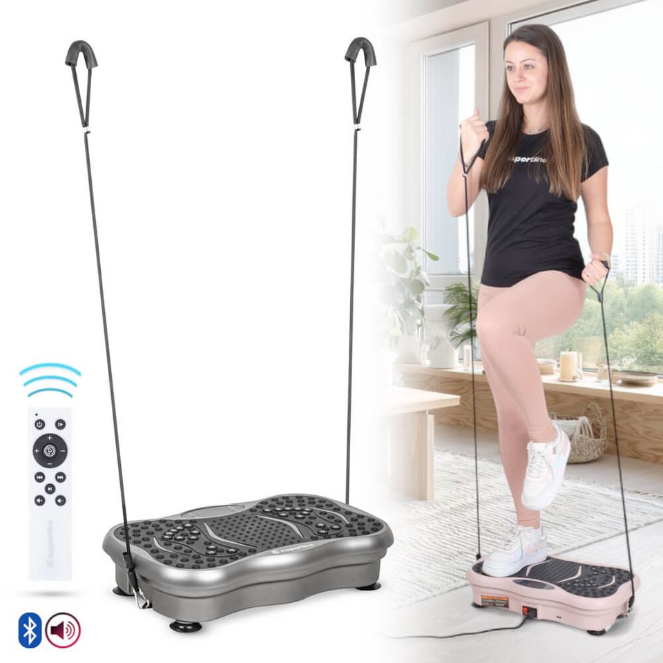 Виброплатформа (User Max 120 kg) inSPORTline Maviro 27008-2 Graphite — 1