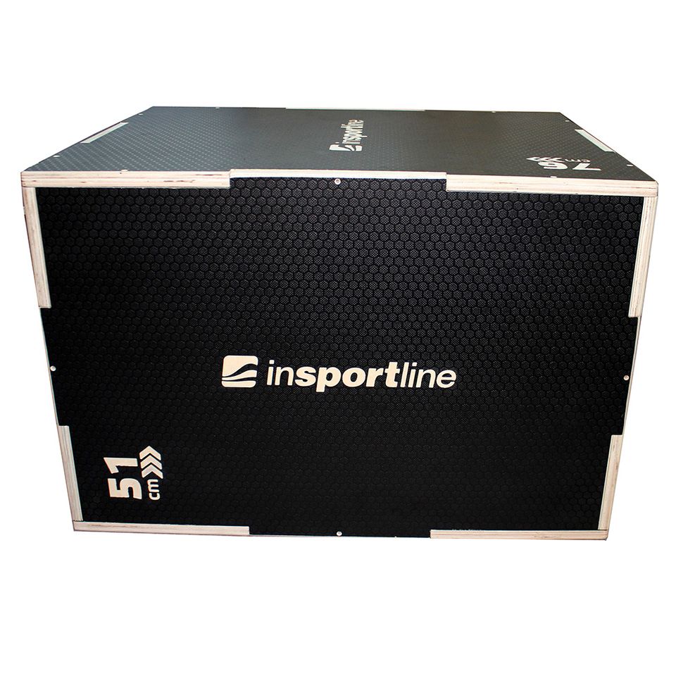 Cutie pliometrica (Plyometric Box) 76x61x51cm inSPORTline IN26539 — 1