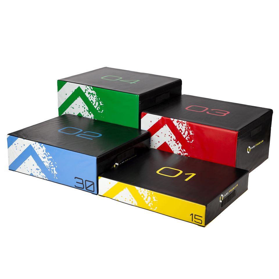 Cutie pliometrica SET (Set Plyometric Box) PYBS01 HMS PREMIUM — 1