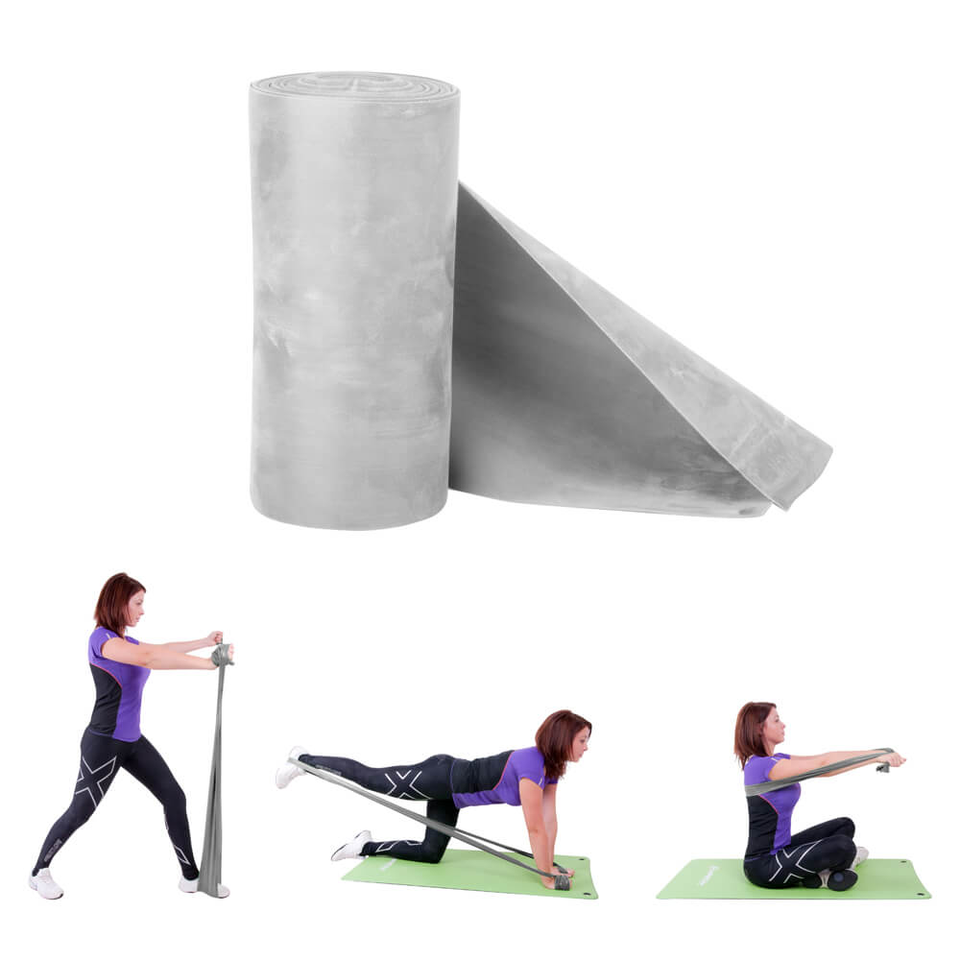 Bandă elastică inSPORTline Morpo Roll 5,5 m XX-Heavy — 1