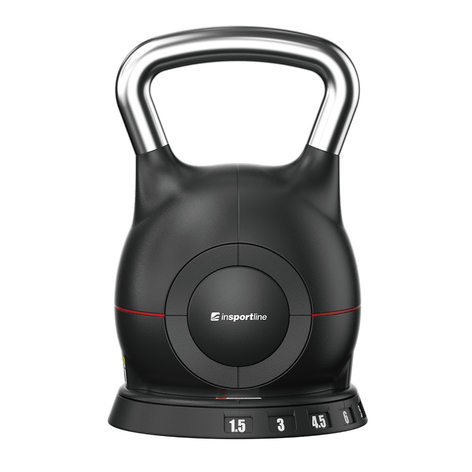 Kettlebell ajustabil inSPORTline Xtrabell 1,5–10 kg 32016 — 1