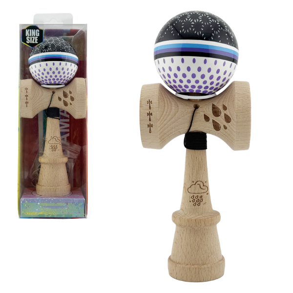 „Kendama Flippy X Original” ața 62/65 cm King Size 7.5 х 6 х 18 cm, 165798 — 1